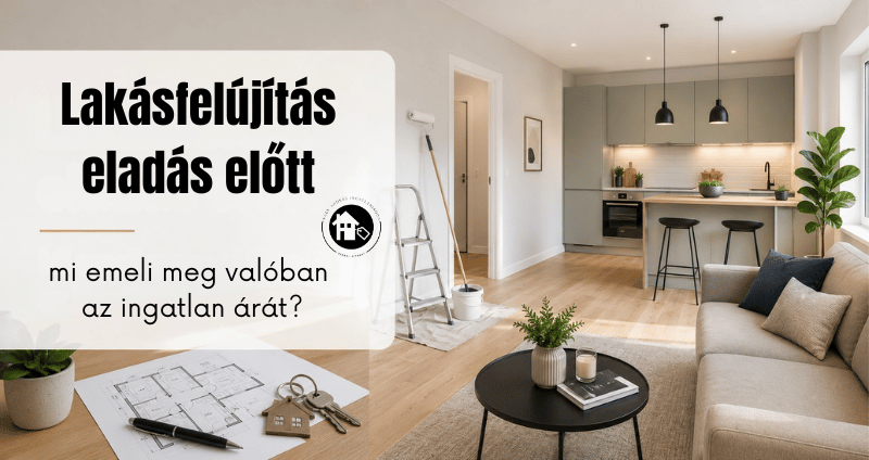 Lakásfelújítás eladás előtt Nagy András Ingatlaniroda